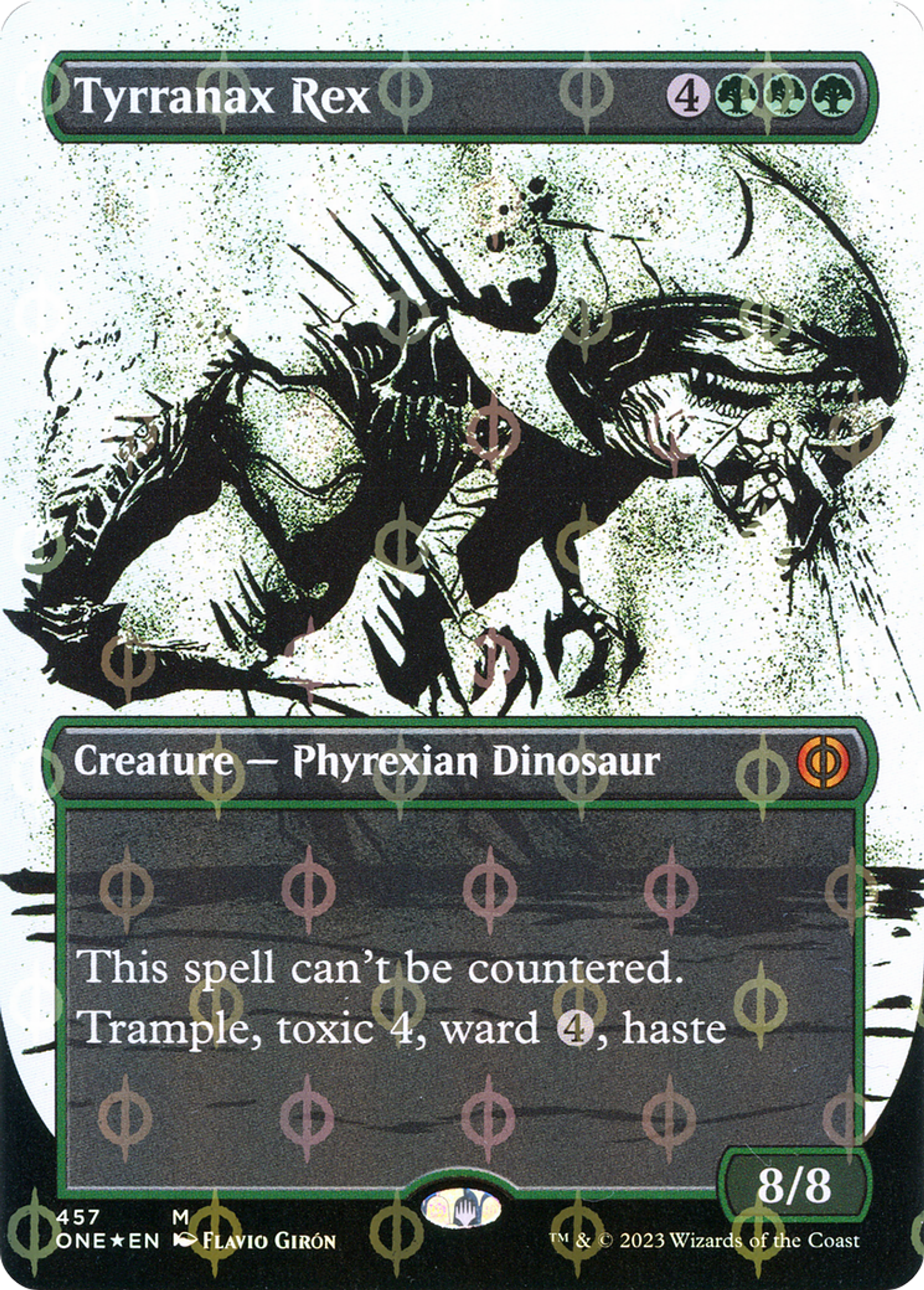 Tyrranax rex — Phyrexia: All Will Be One — Magic: The Gathering