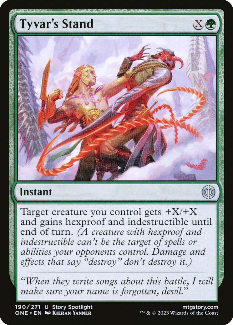 Position de Tyvar — Phyrexia: All Will Be One — Magic: The Gathering