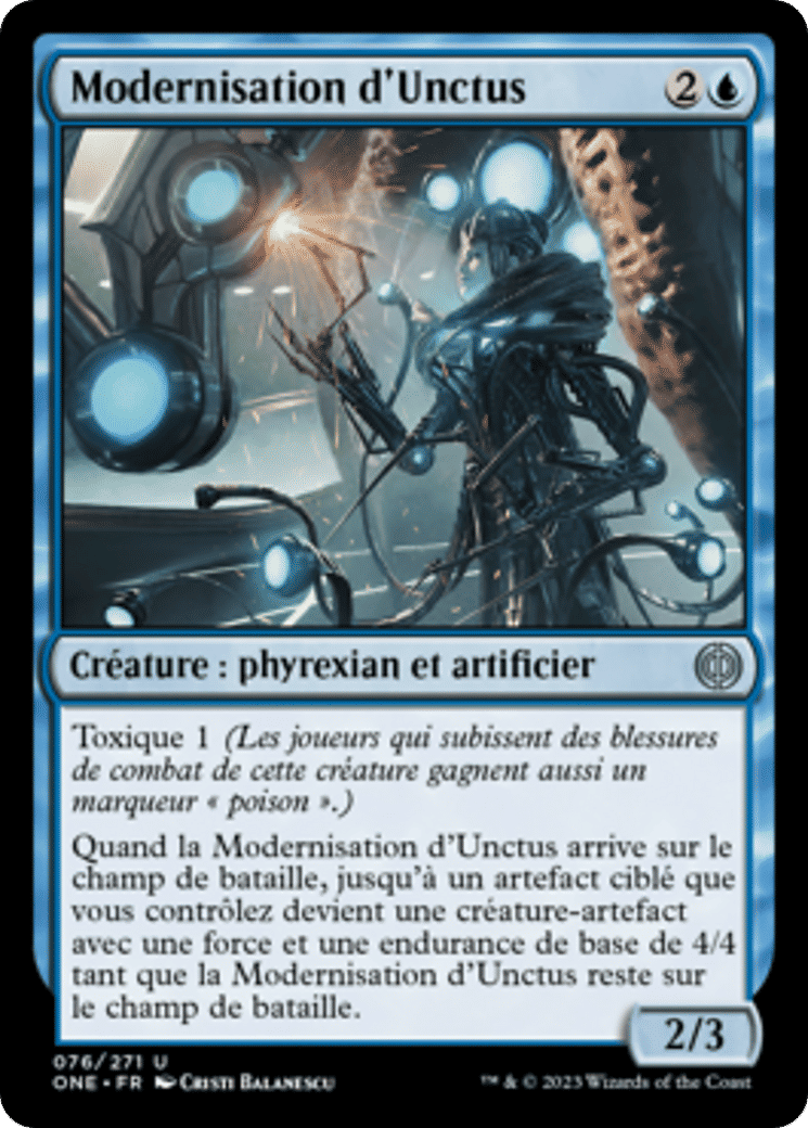 Modernisation d'Unctus — Phyrexia: All Will Be One — Magic: The Gathering