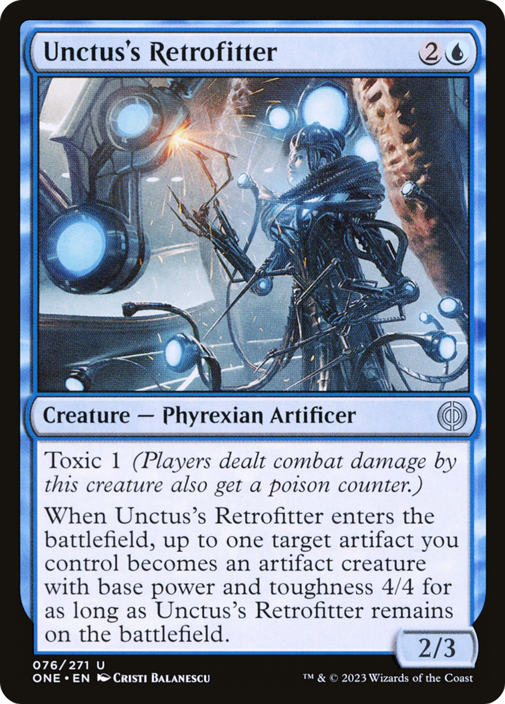 Modernisation d'Unctus — Phyrexia: All Will Be One — Magic: The Gathering