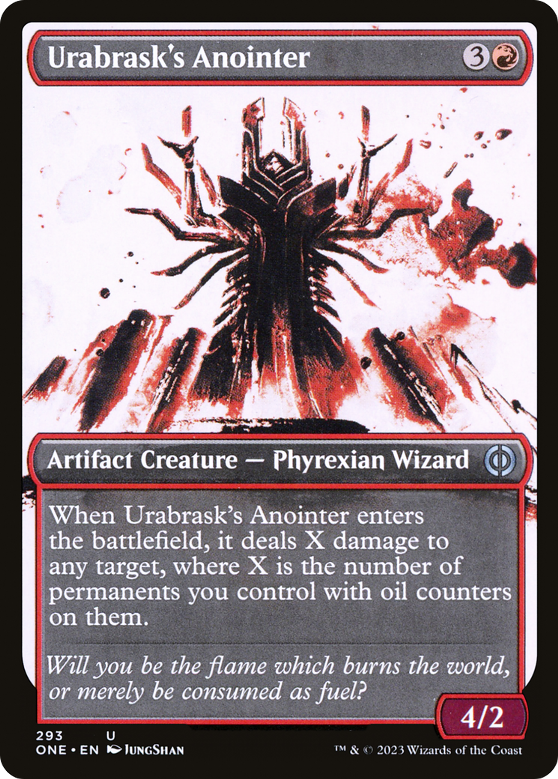 Consécrateur d'Urabrask — Phyrexia: All Will Be One — Magic: The Gathering