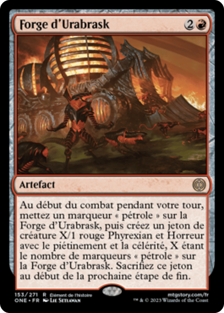 Forge d'Urabrask — Phyrexia: All Will Be One — Magic: The Gathering