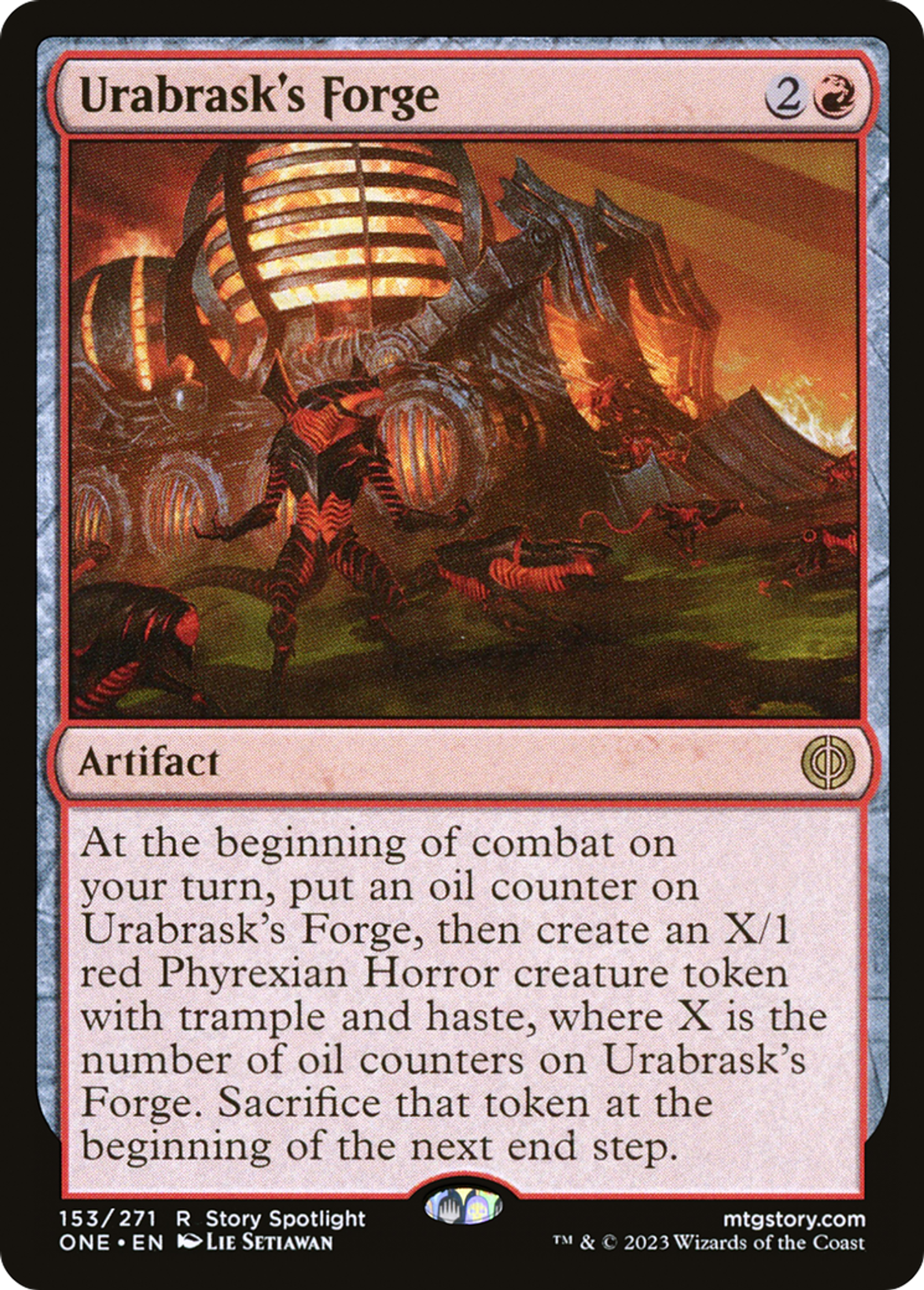 Forge d'Urabrask — Phyrexia: All Will Be One — Magic: The Gathering