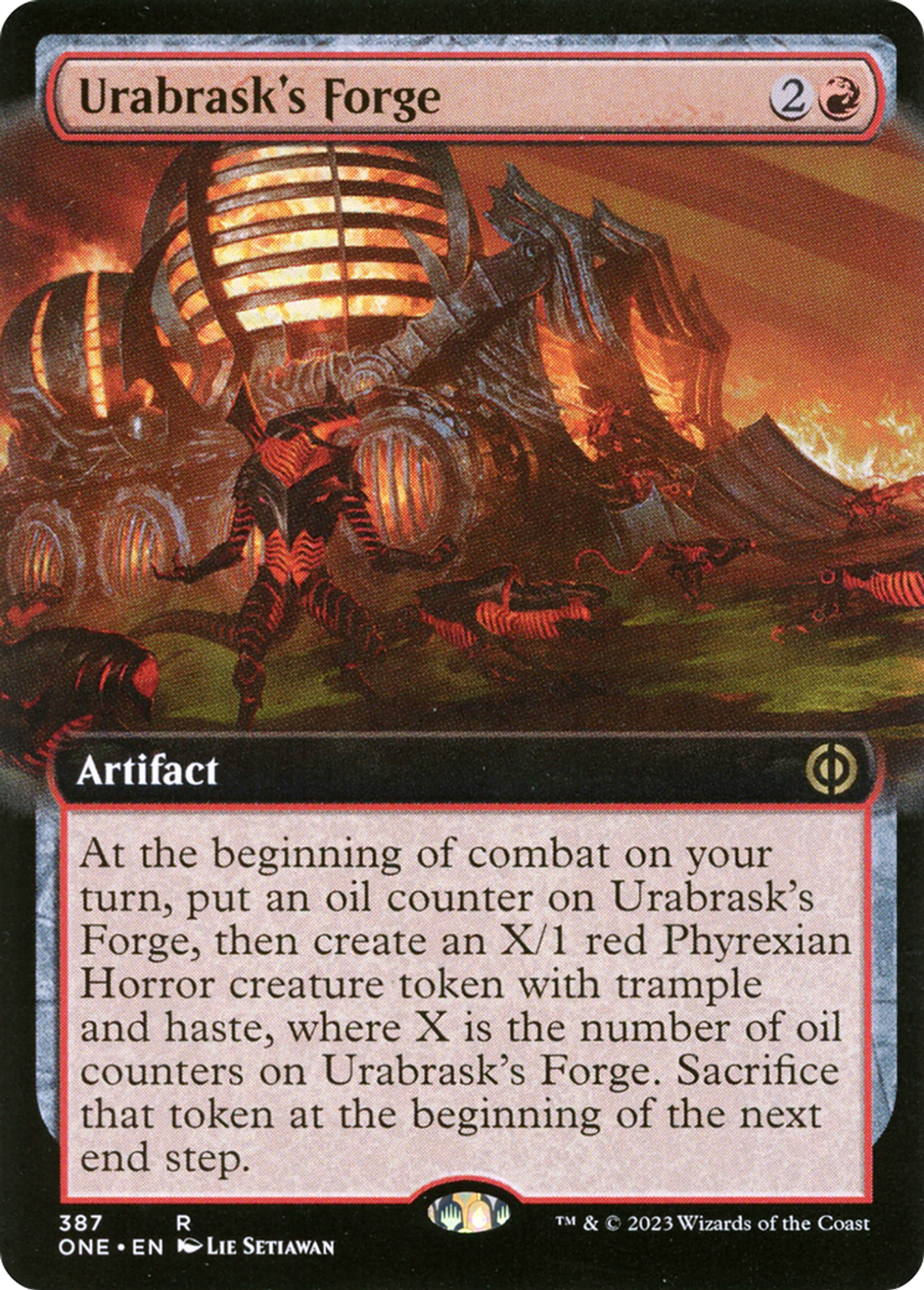Forge d'Urabrask — Phyrexia: All Will Be One — Magic: The Gathering