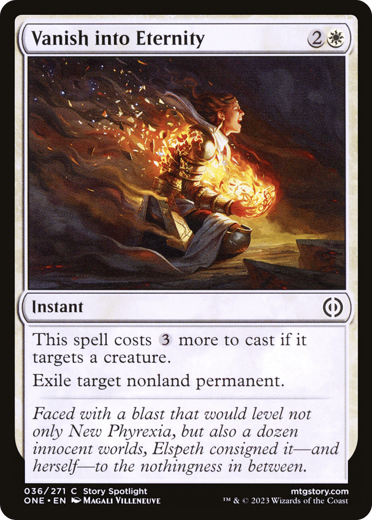 Vanish into Eternity — Phyrexia: All Will Be One — Magic: The Gathering
