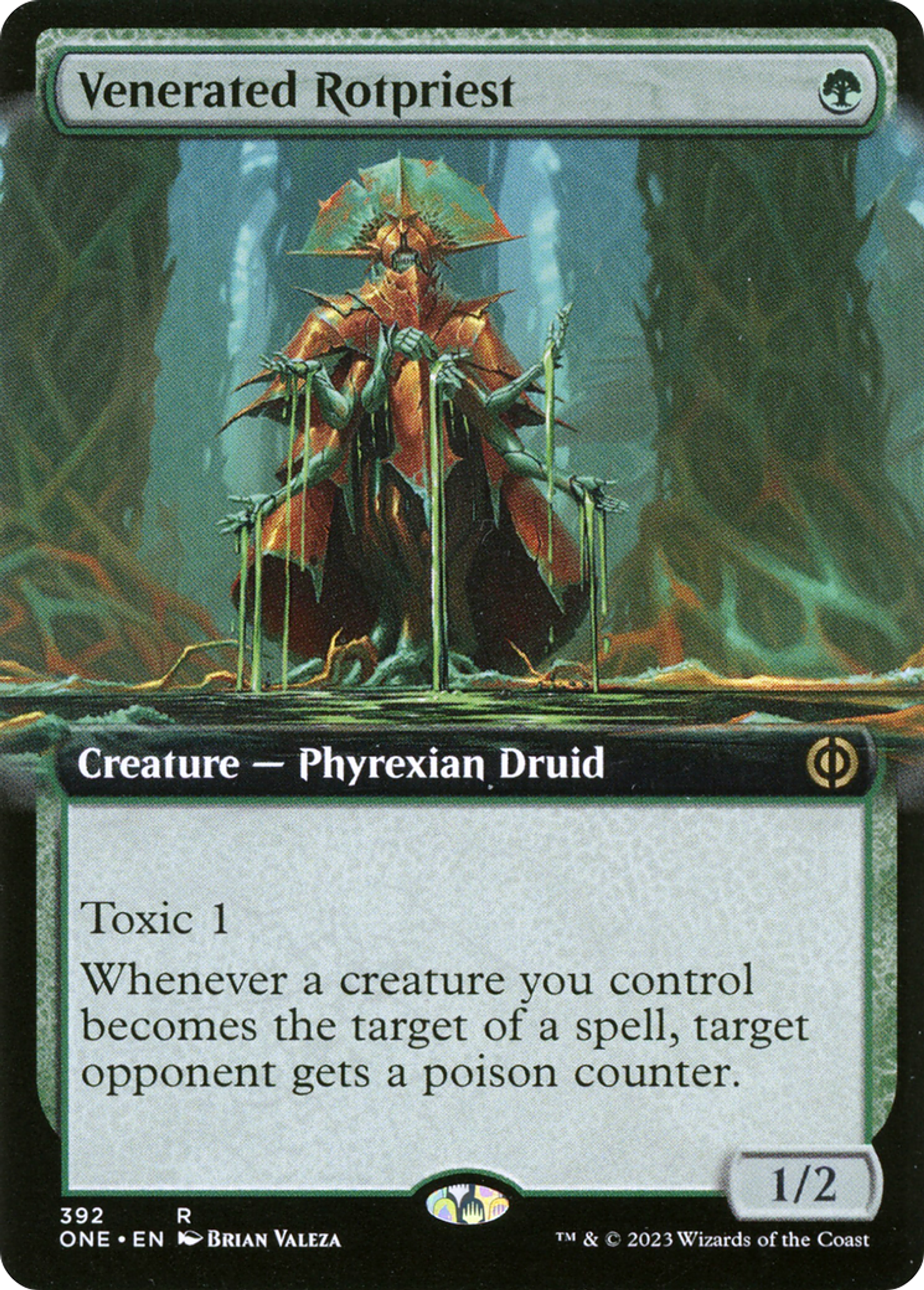 Prêtresse de putréfaction vénérée — Phyrexia: All Will Be One — Magic: The Gathering