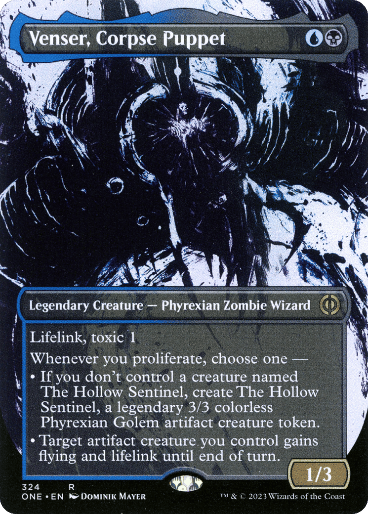 Venser, Corpse Puppet — Phyrexia: All Will Be One — Magic: The Gathering