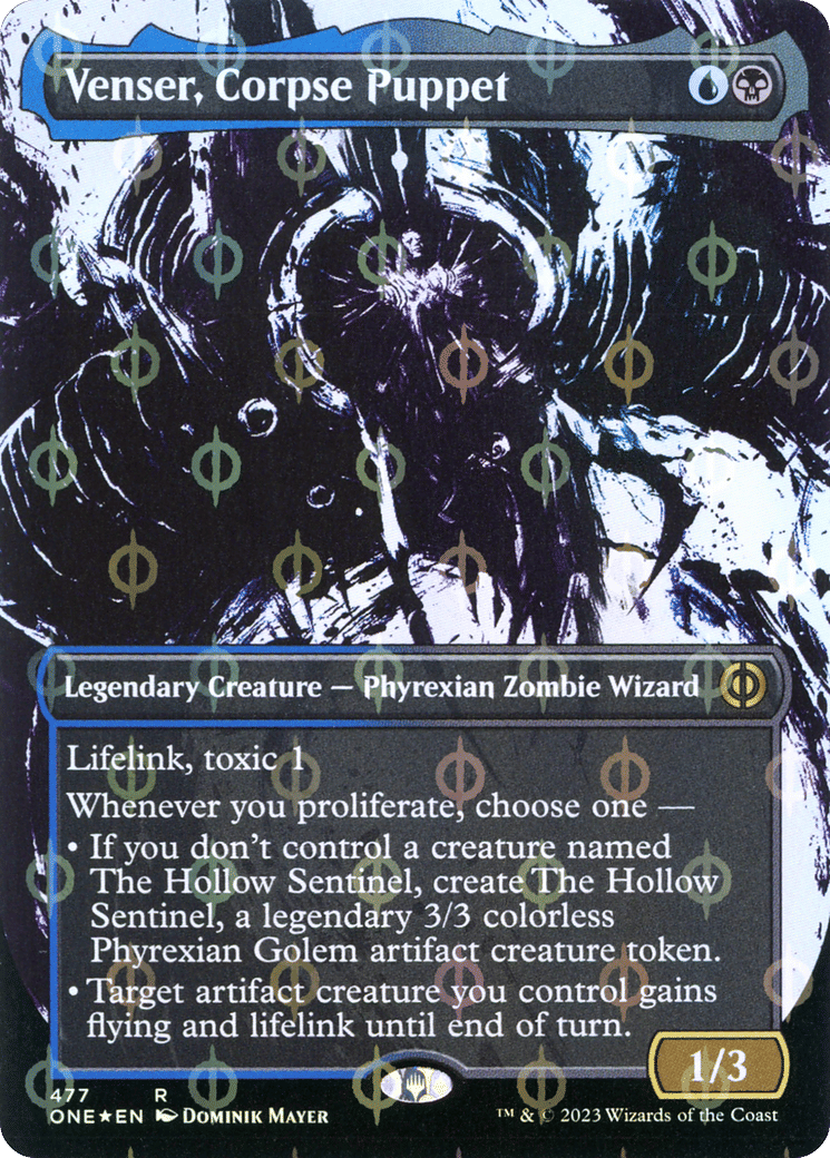 Venser, Corpse Puppet — Phyrexia: All Will Be One — Magic: The Gathering