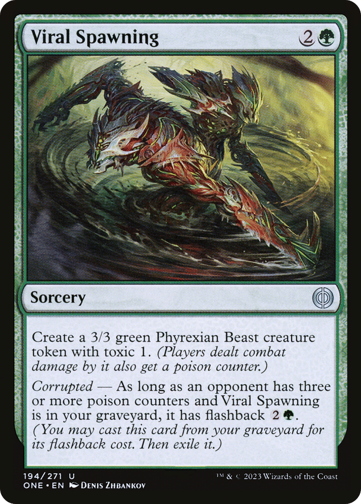 Viral Spawning — Phyrexia: All Will Be One — Magic: The Gathering