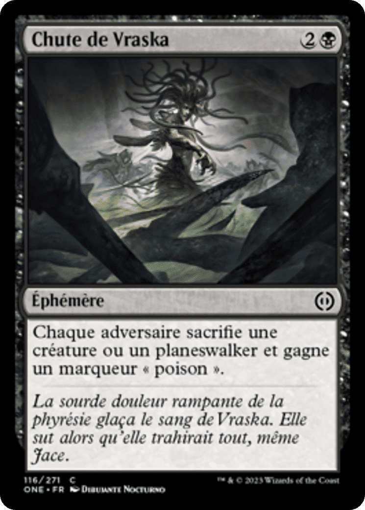 Chute de Vraska — Phyrexia: All Will Be One — Magic: The Gathering