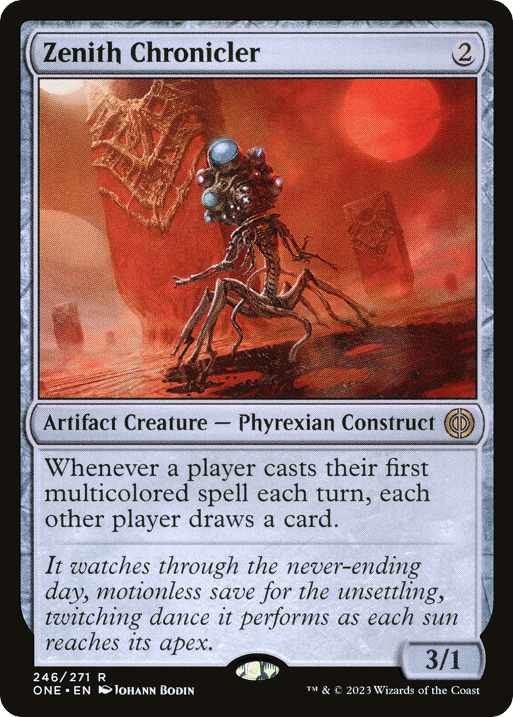 Zenith Chronicler — Phyrexia: All Will Be One — Magic: The Gathering