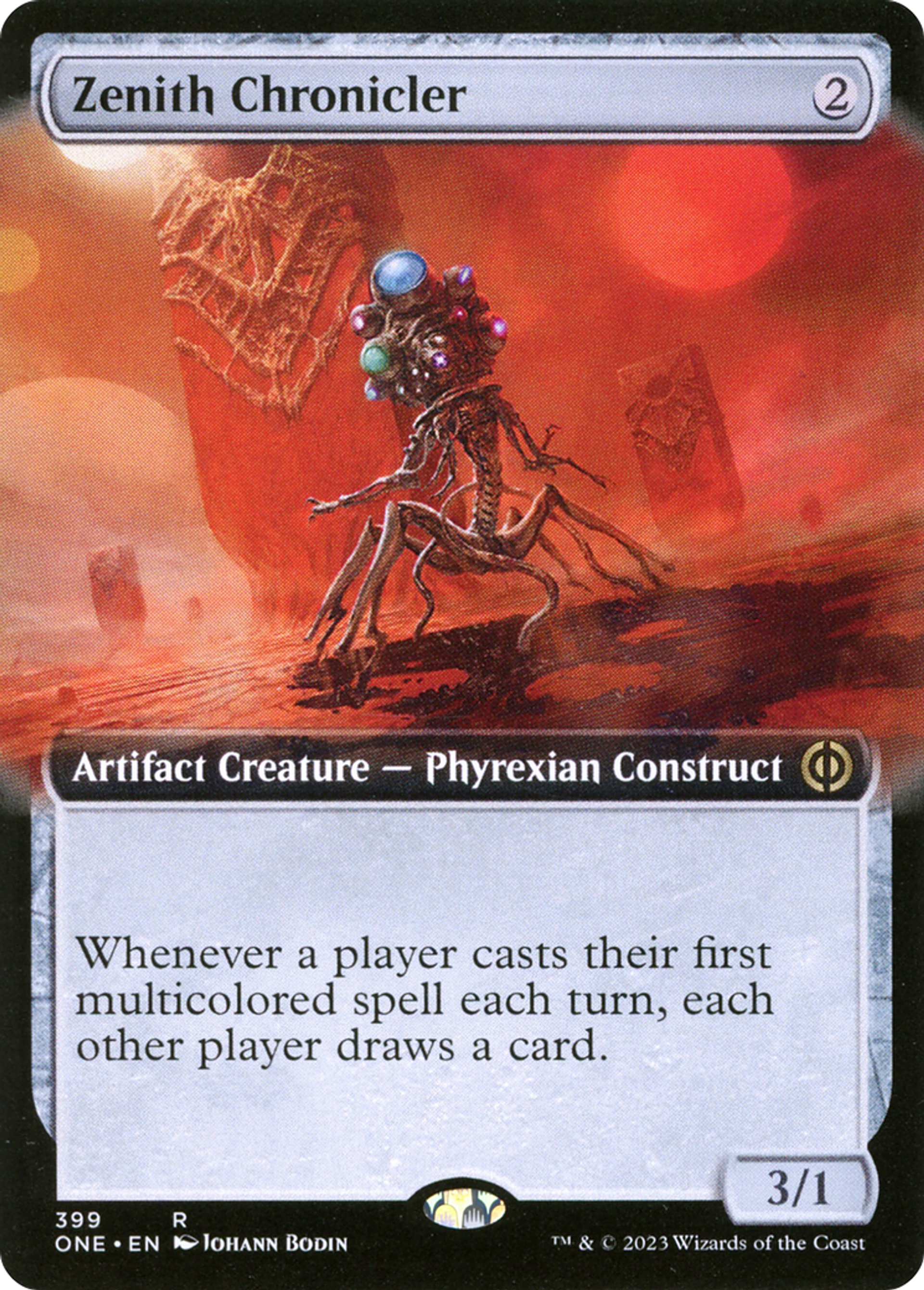 Chroniqueur du zénith — Phyrexia: All Will Be One — Magic: The Gathering