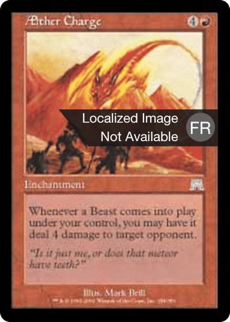 Charge d'Aether — Onslaught — Magic: The Gathering