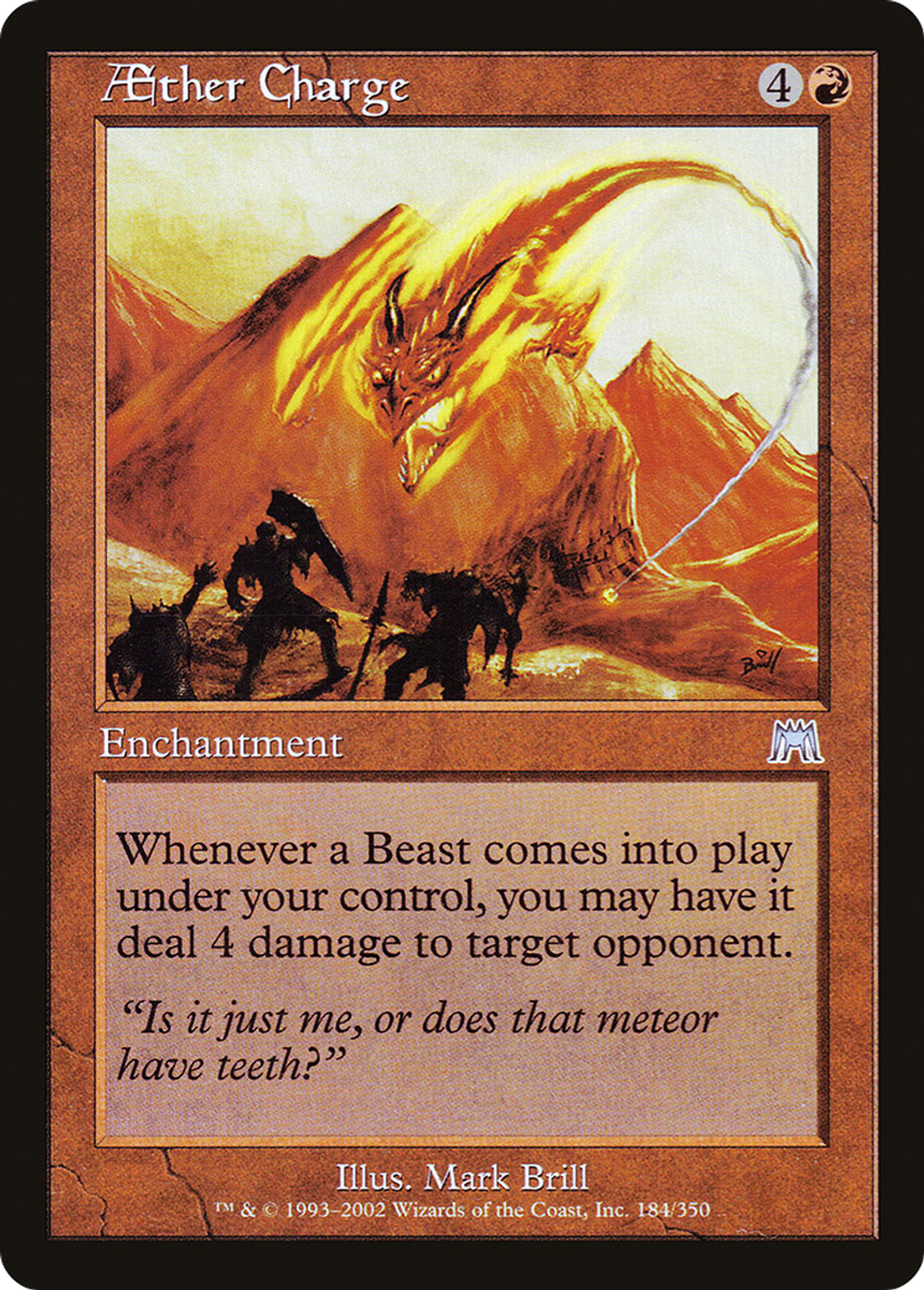 Charge d'Aether — Onslaught — Magic: The Gathering