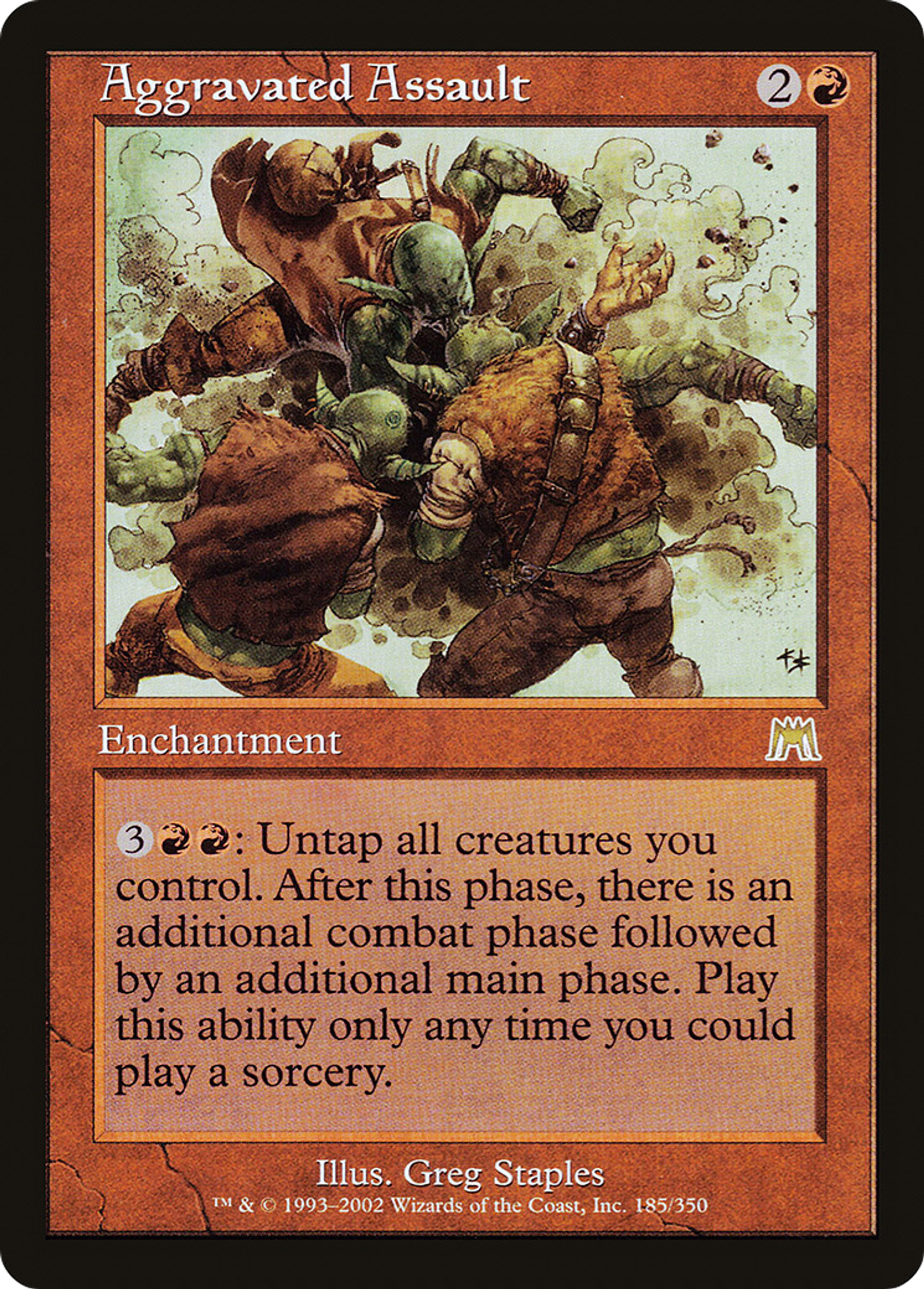 Escalade de violence — Onslaught — Magic: The Gathering