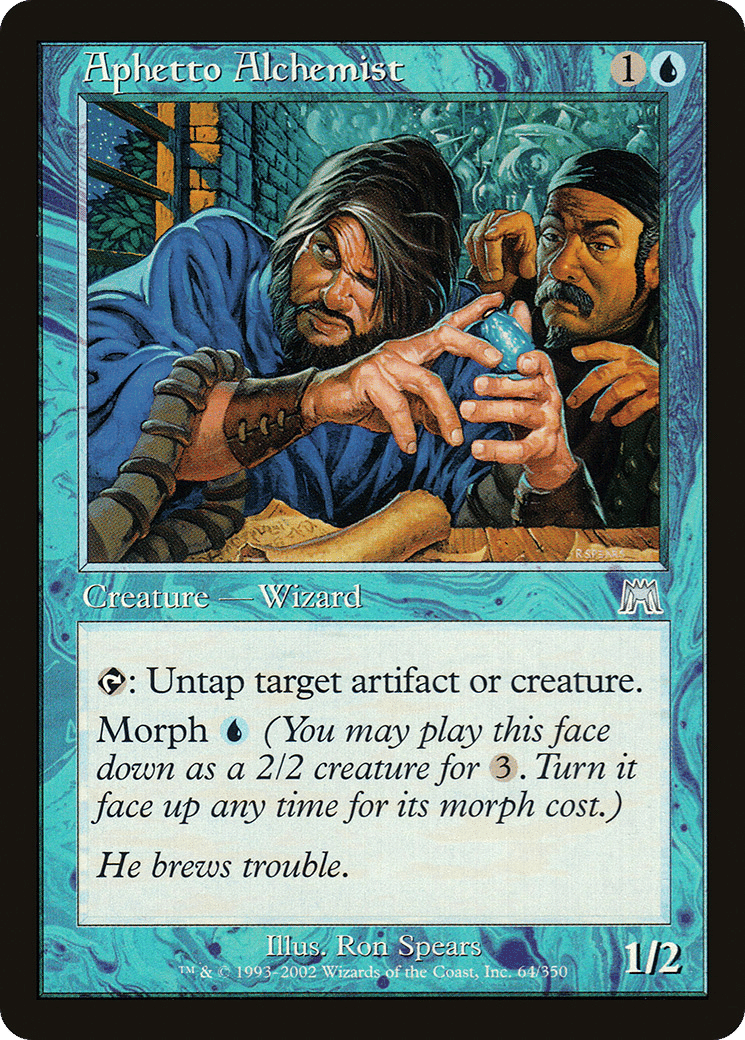 Aphetto Alchemist — Onslaught — Magic: The Gathering