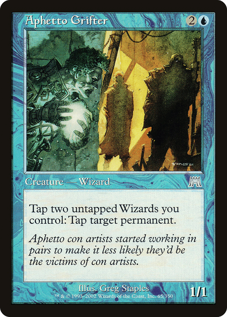 Aphetto Grifter — Onslaught — Magic: The Gathering