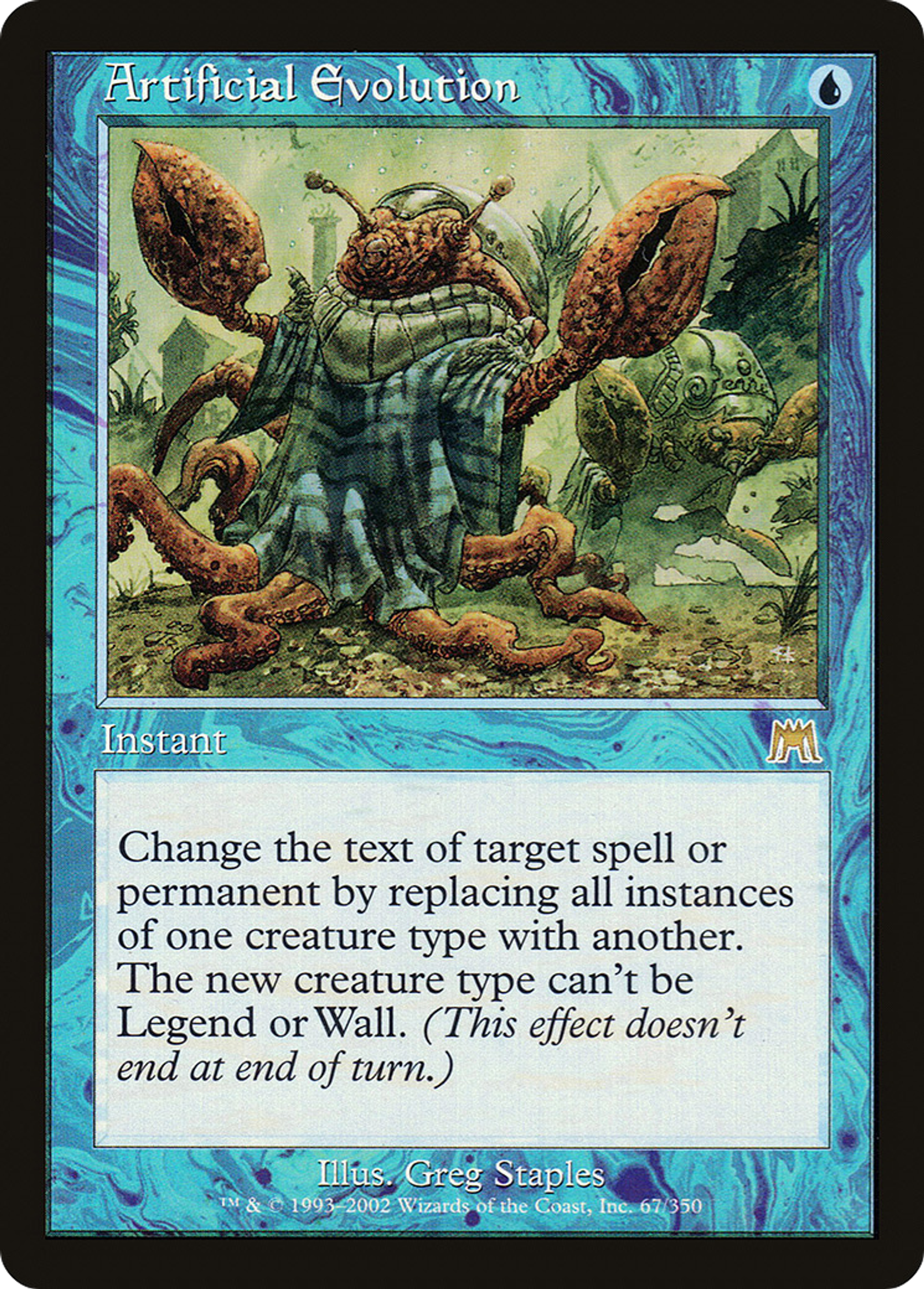 Évolution artificielle — Onslaught — Magic: The Gathering