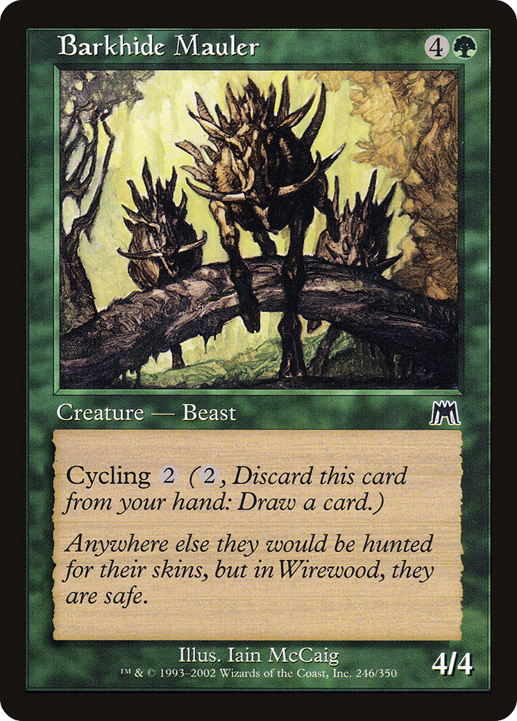 Barkhide Mauler — Onslaught — Magic: The Gathering