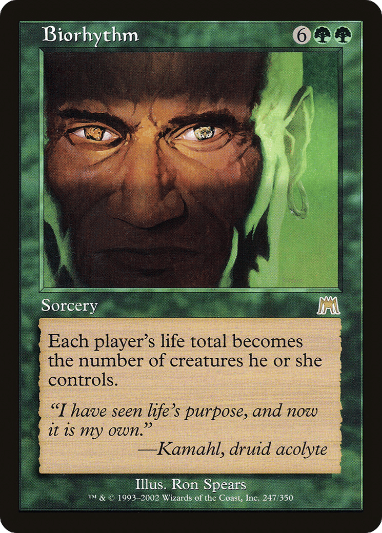 Biorhythm — Onslaught — Magic: The Gathering