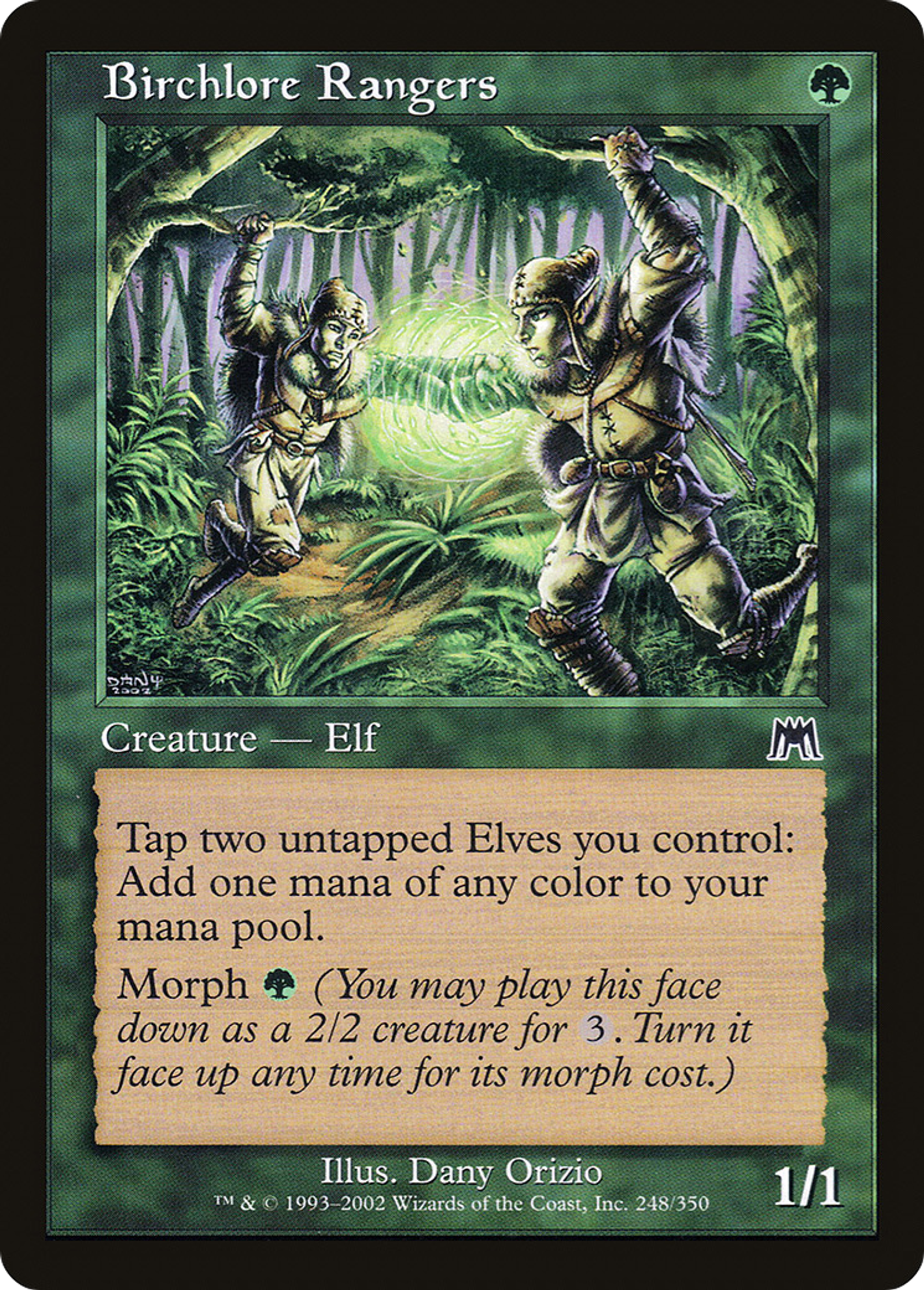 Birchlore Rangers — Onslaught — Magic: The Gathering