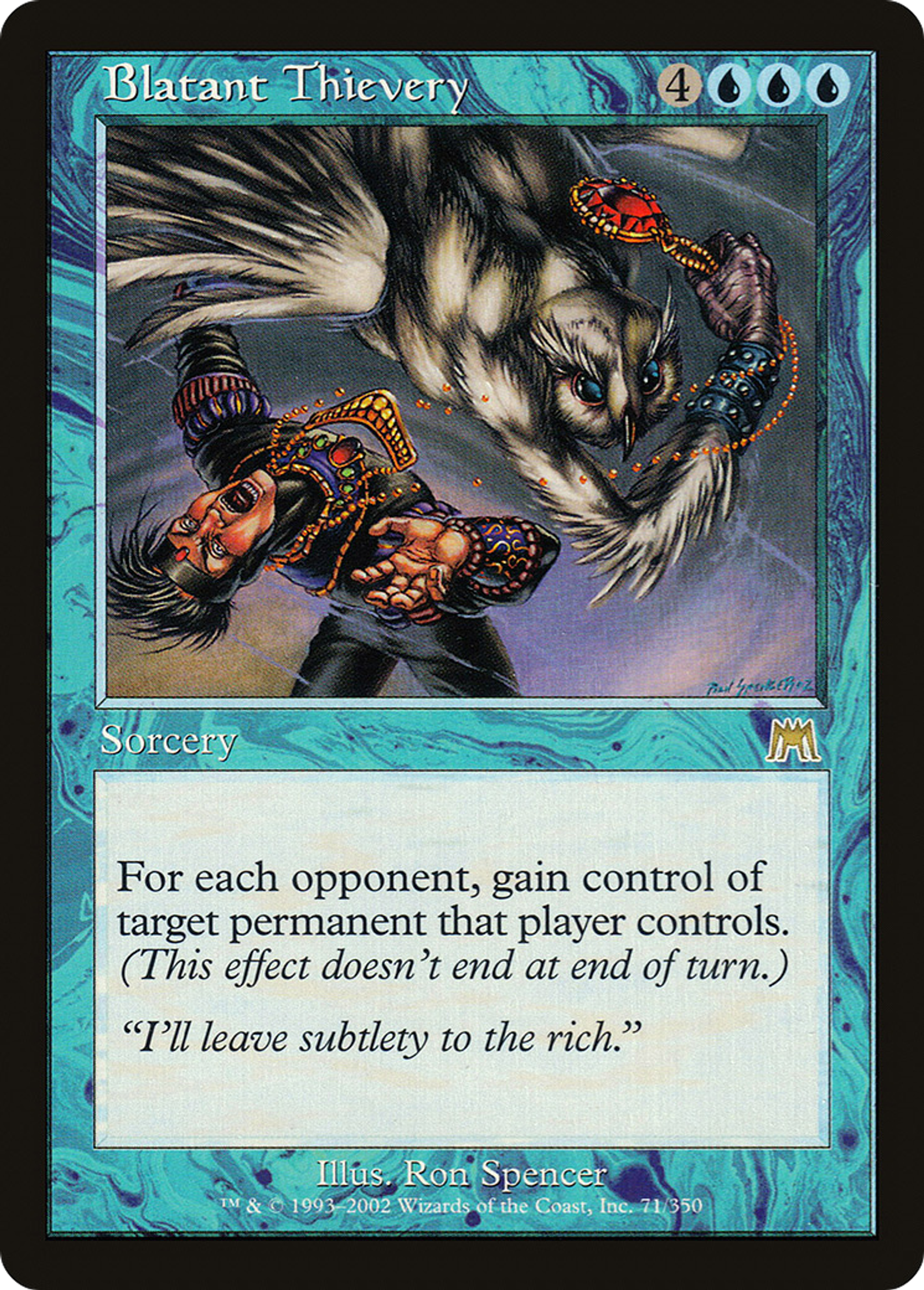 Vol éhonté — Onslaught — Magic: The Gathering