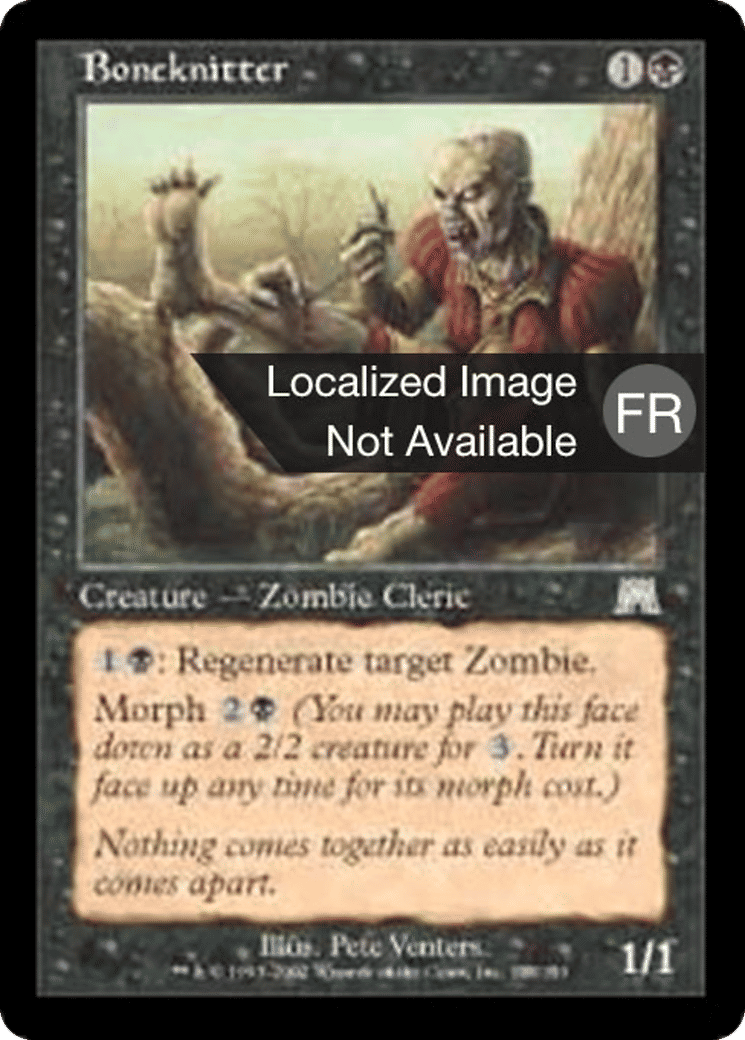 Rafisteleur d'os — Onslaught — Magic: The Gathering