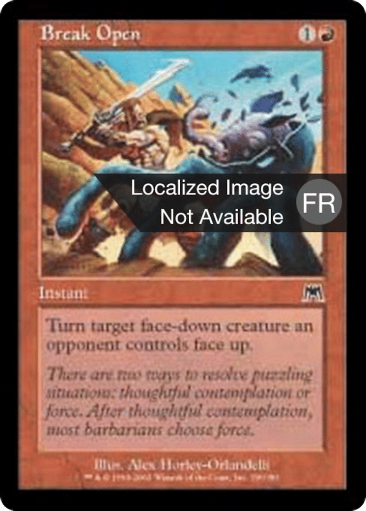 Fendre — Onslaught — Magic: The Gathering