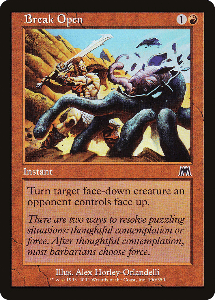 Break Open — Onslaught — Magic: The Gathering