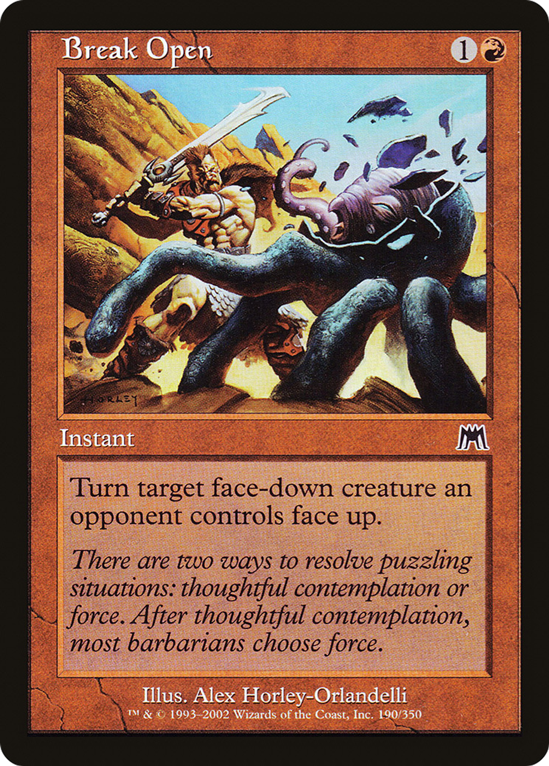 Fendre — Onslaught — Magic: The Gathering