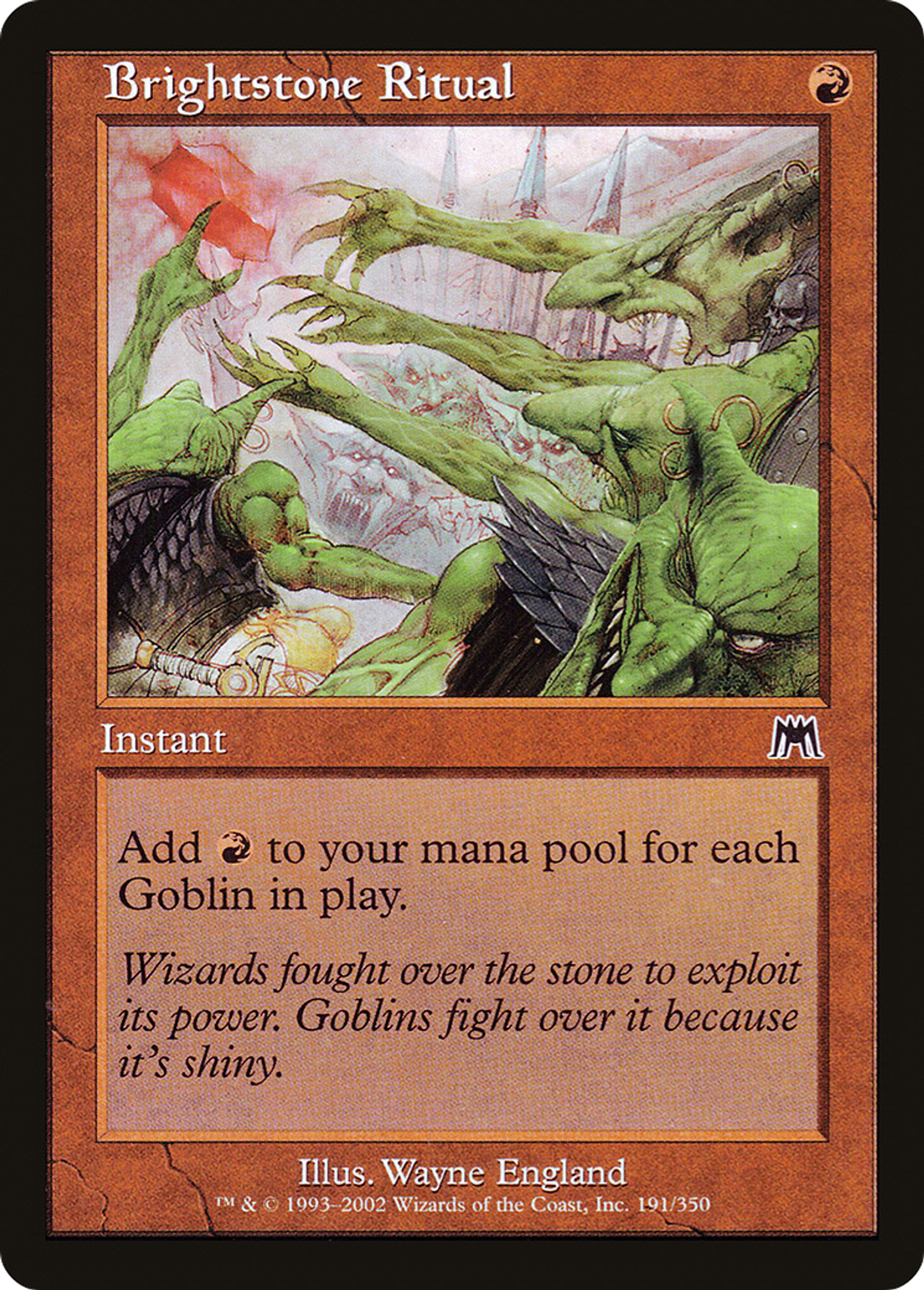 Brightstone Ritual — Onslaught — Magic: The Gathering