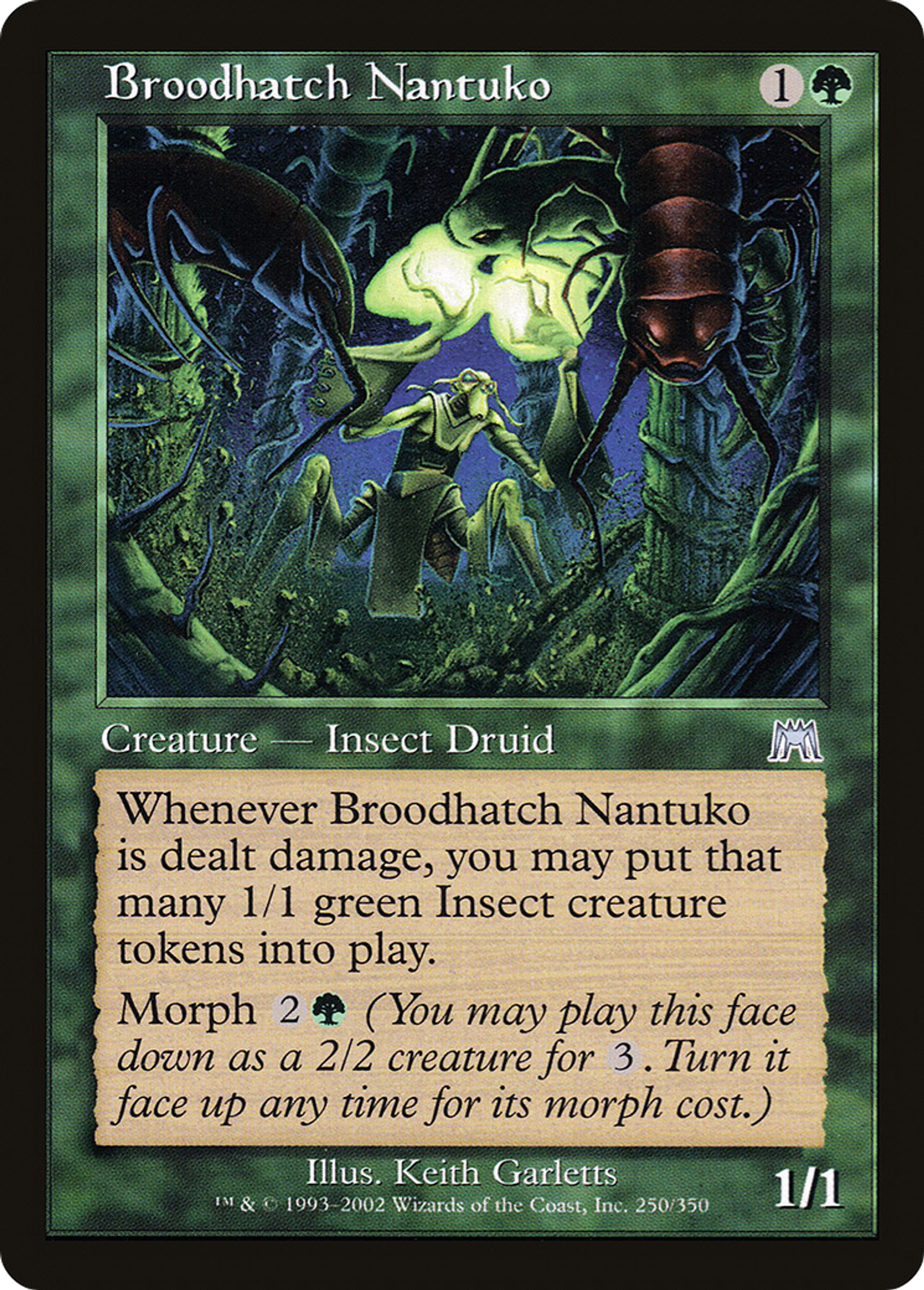 Nantuko de la couvée — Onslaught — Magic: The Gathering