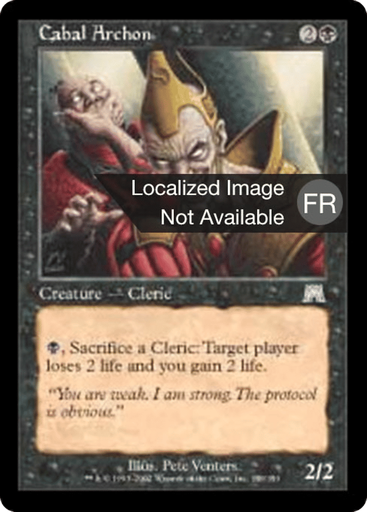 Archonte de la Coterie — Onslaught — Magic: The Gathering