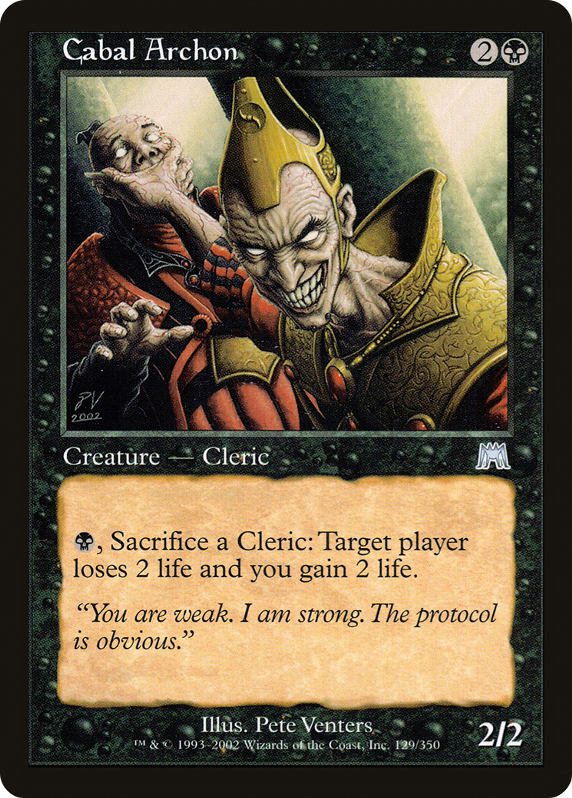 Archonte de la Coterie — Onslaught — Magic: The Gathering