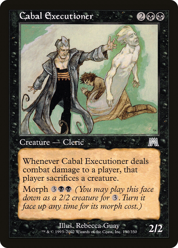 Cabal Executioner — Onslaught — Magic: The Gathering