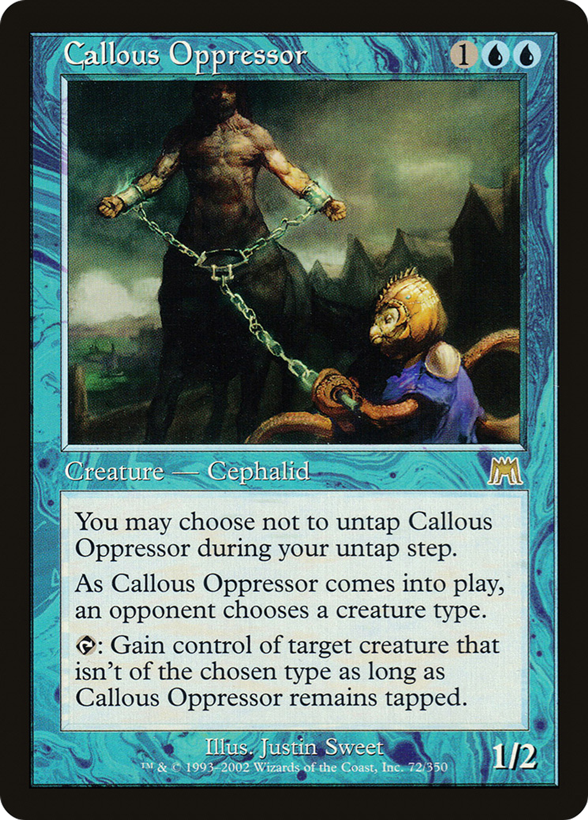 Oppresseur inhumain — Onslaught — Magic: The Gathering