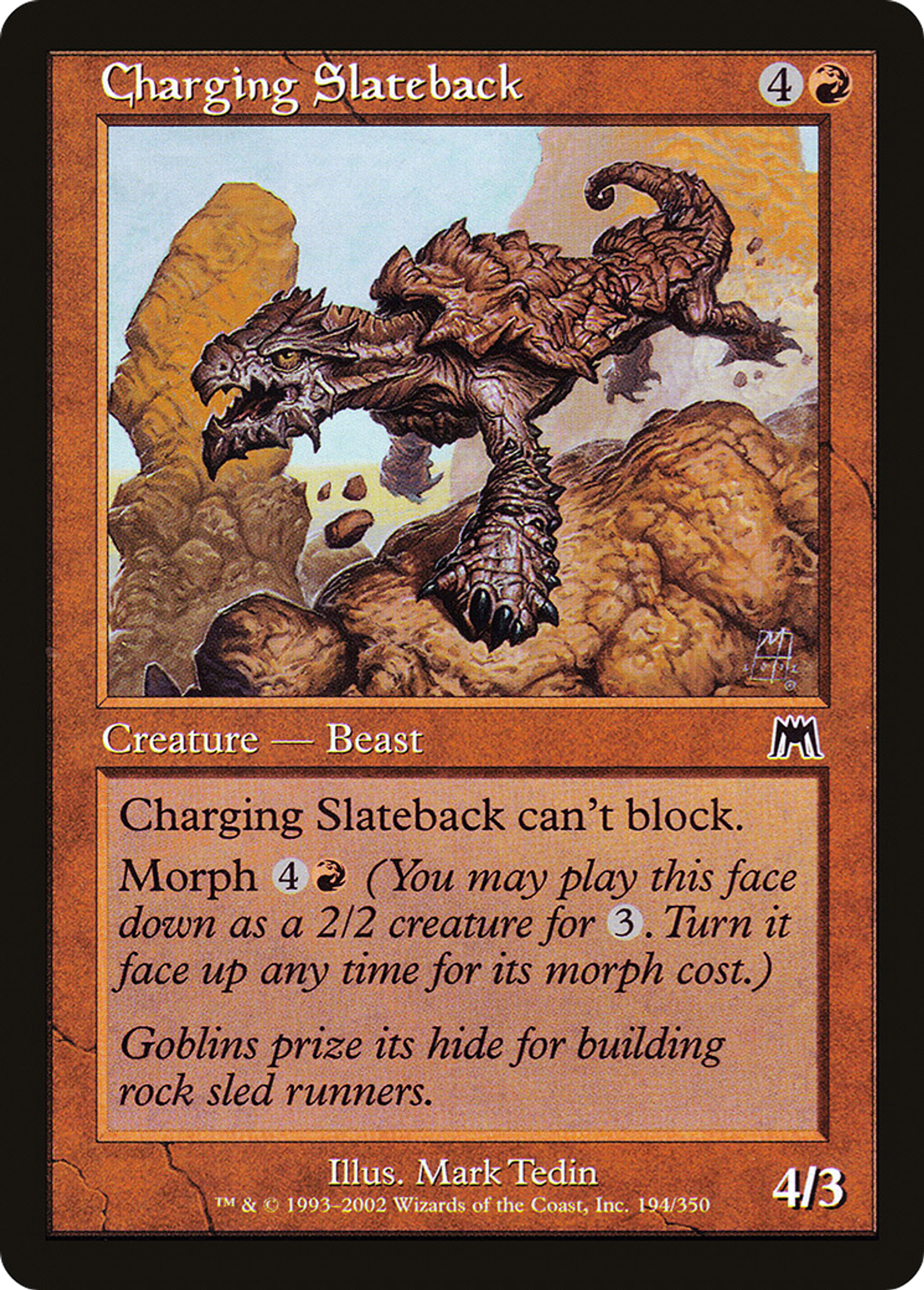 Ovardoise fougueuse — Onslaught — Magic: The Gathering