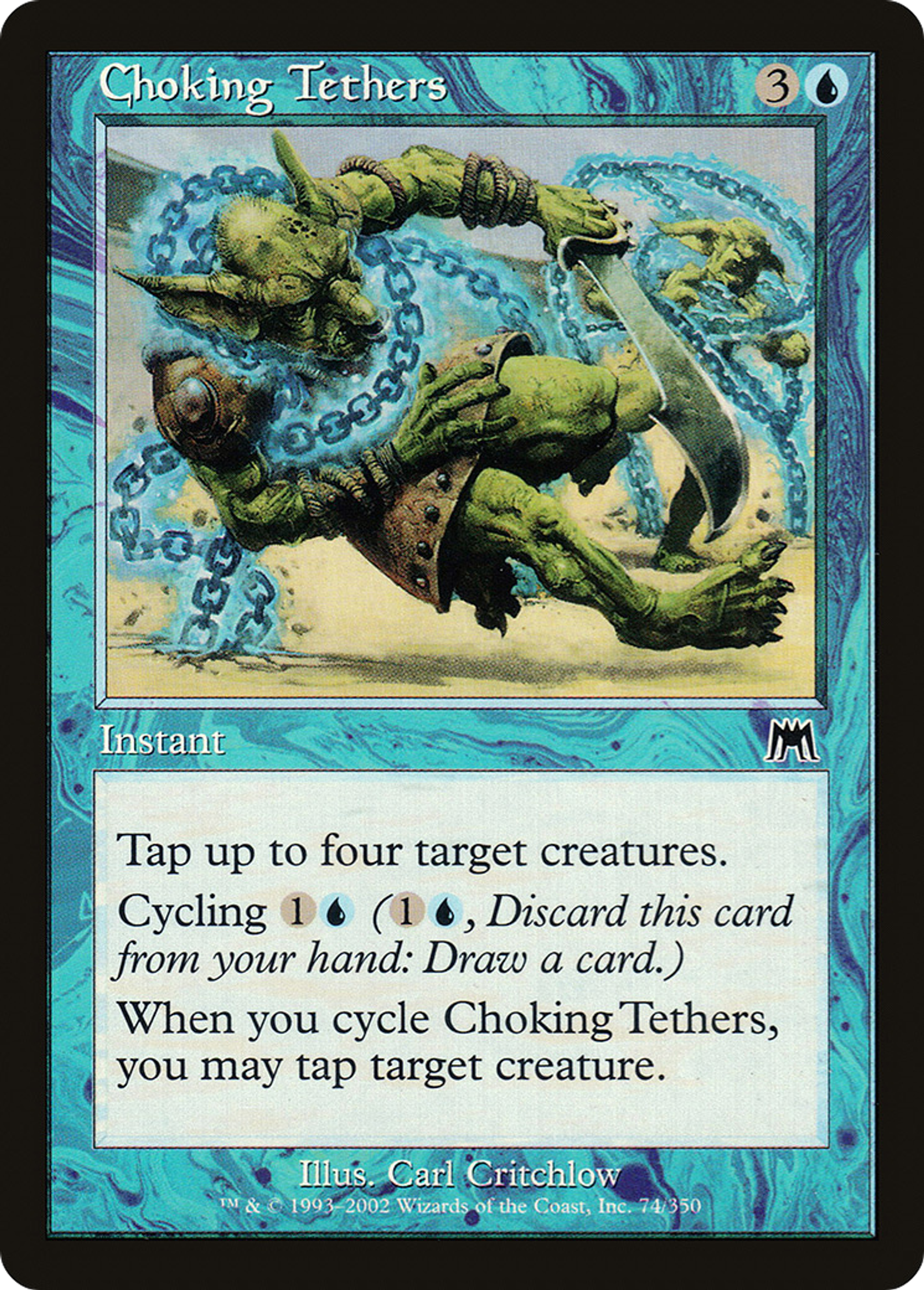 Chaînes étrangleuses — Onslaught — Magic: The Gathering