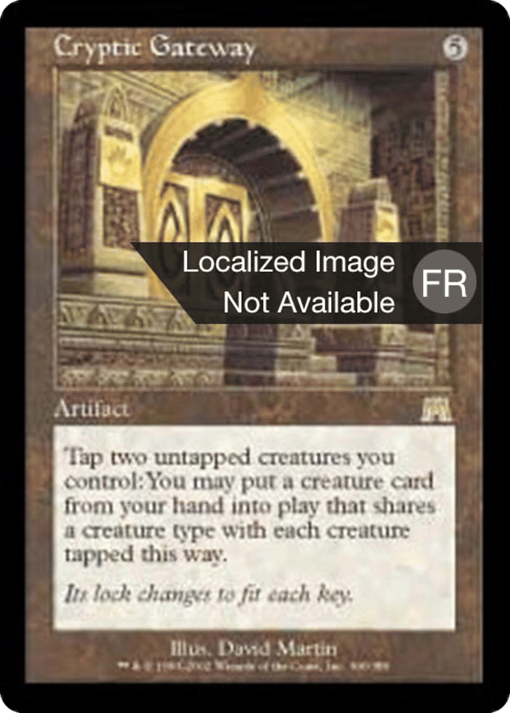 Portail crypté — Onslaught — Magic: The Gathering