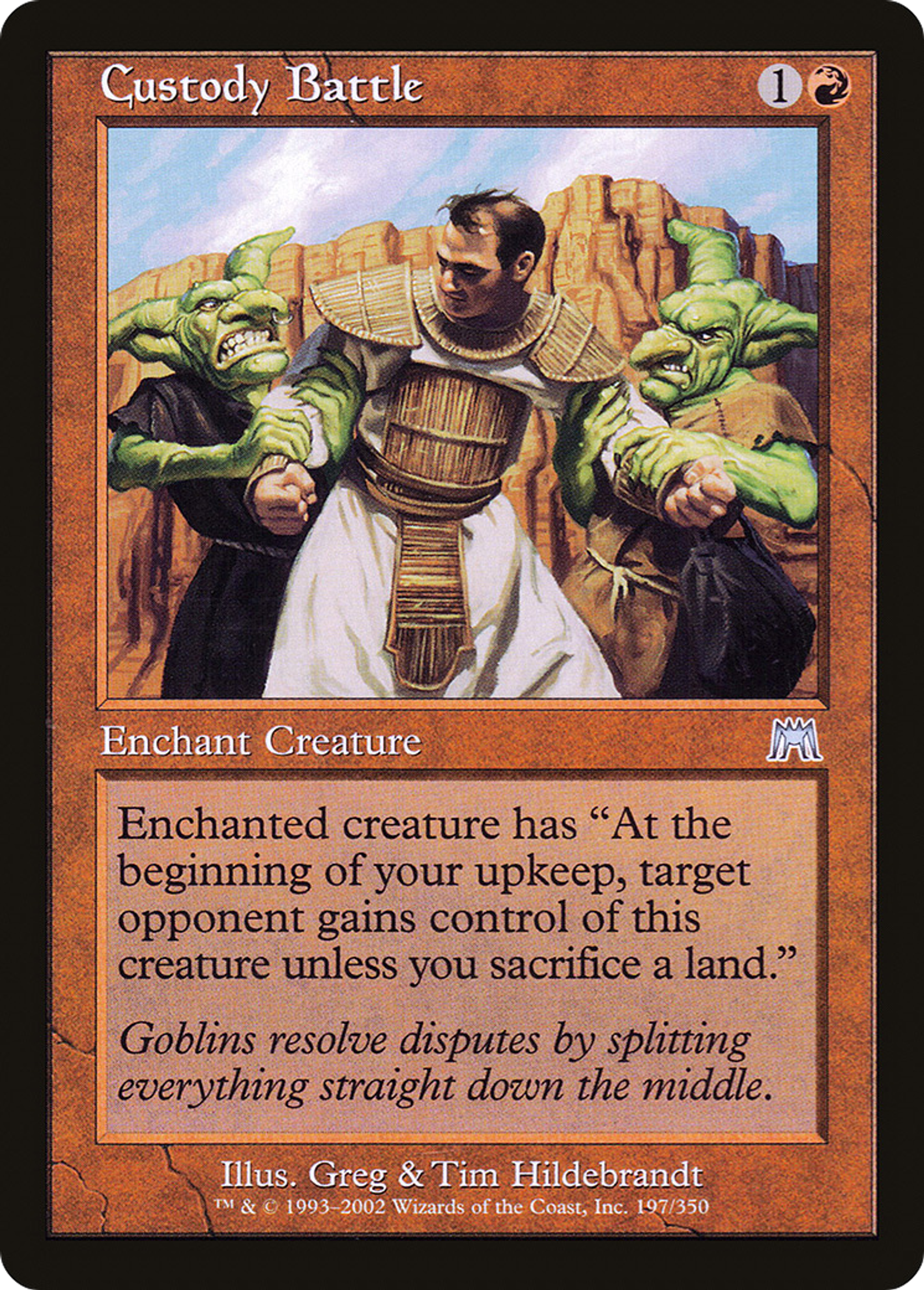 Combat pour la garde — Onslaught — Magic: The Gathering