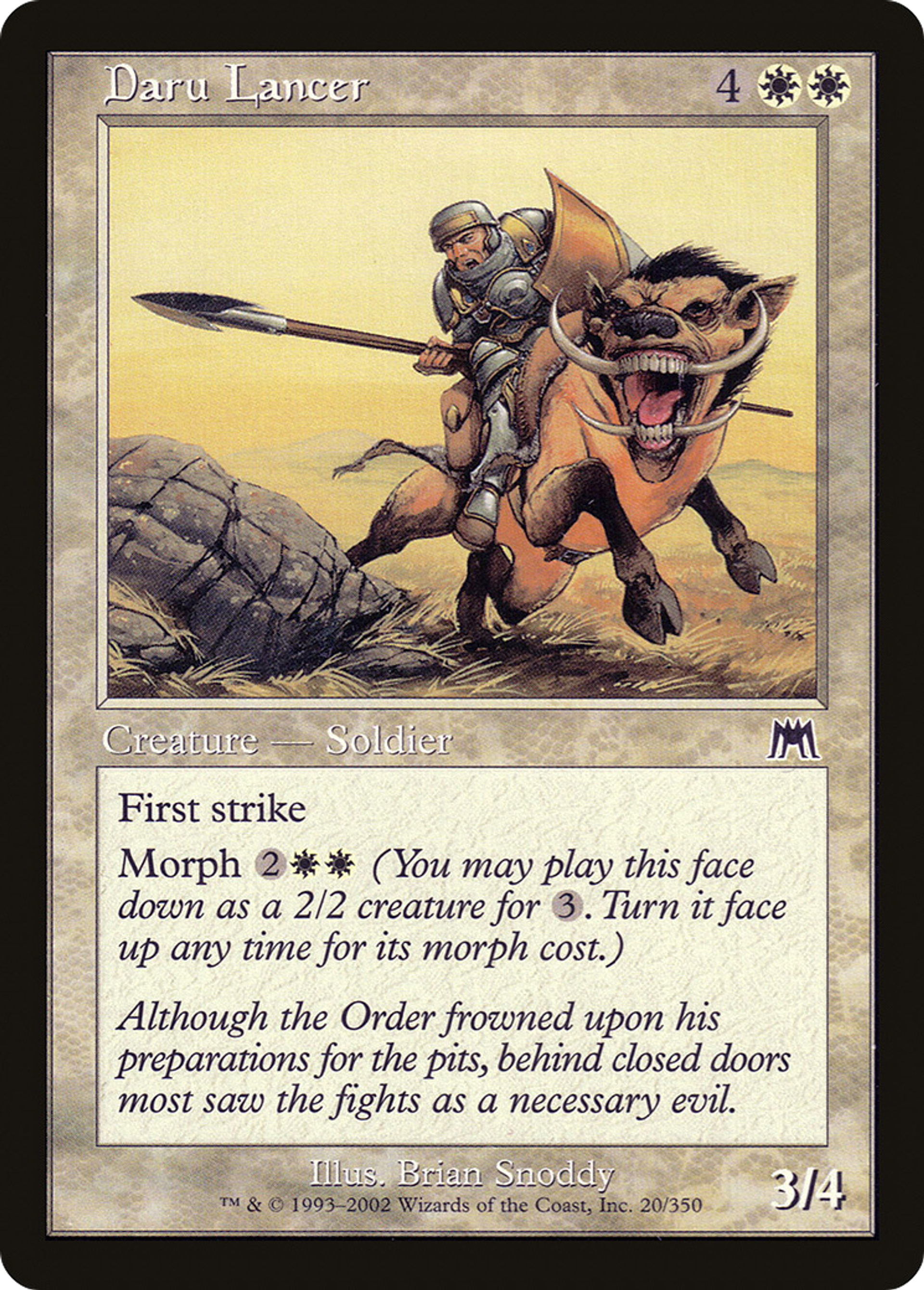 Lancier daru — Onslaught — Magic: The Gathering