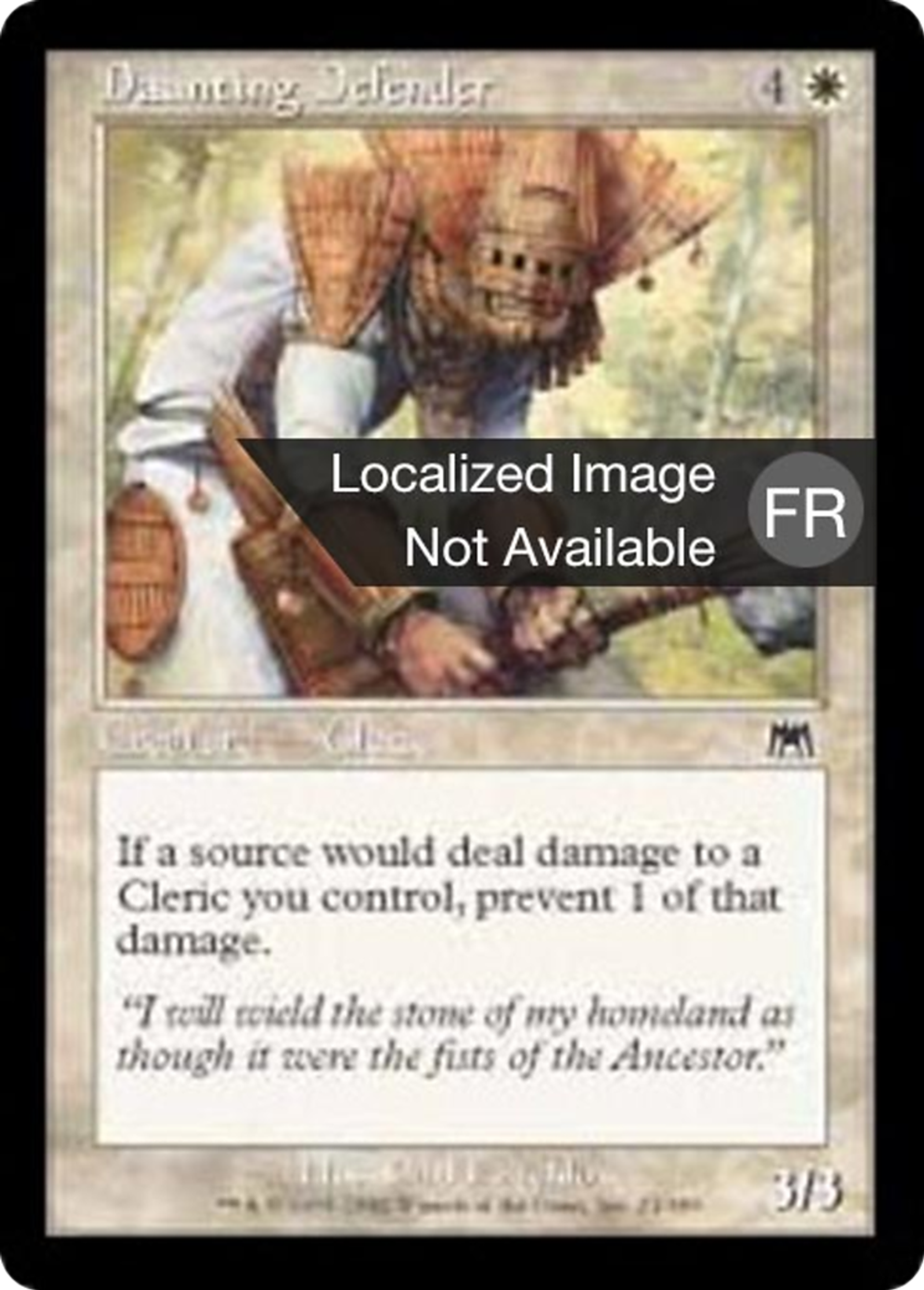 Défenseur farouche — Onslaught — Magic: The Gathering
