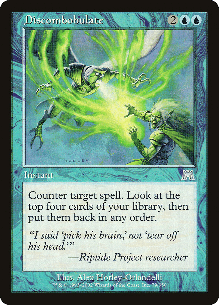 Discombobulate — Onslaught — Magic: The Gathering