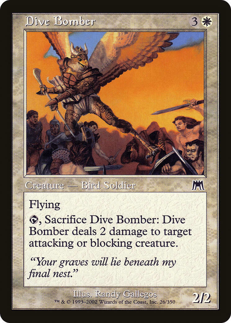 Dive Bomber — Onslaught — Magic: The Gathering
