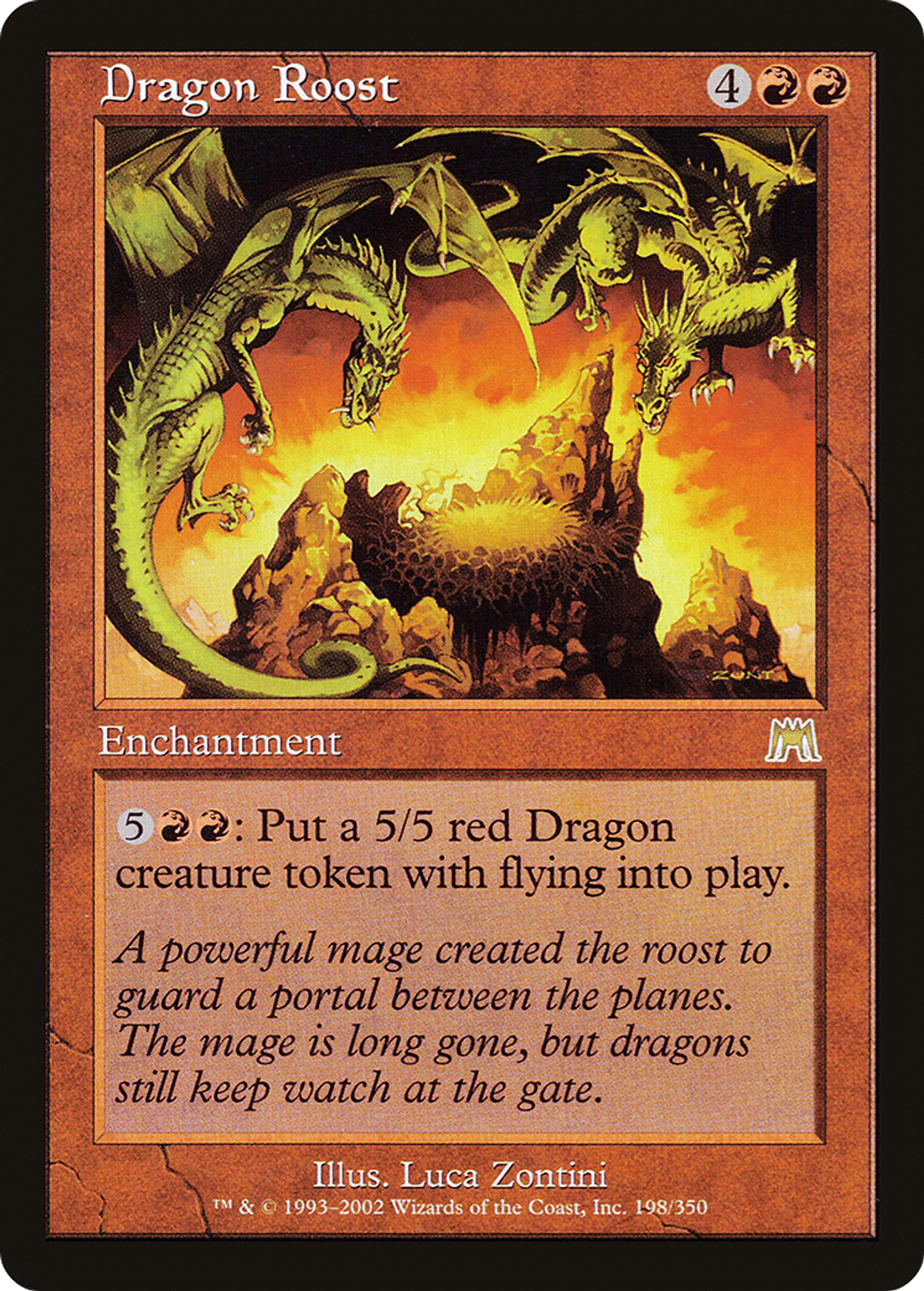 Perchoir du dragon — Onslaught — Magic: The Gathering
