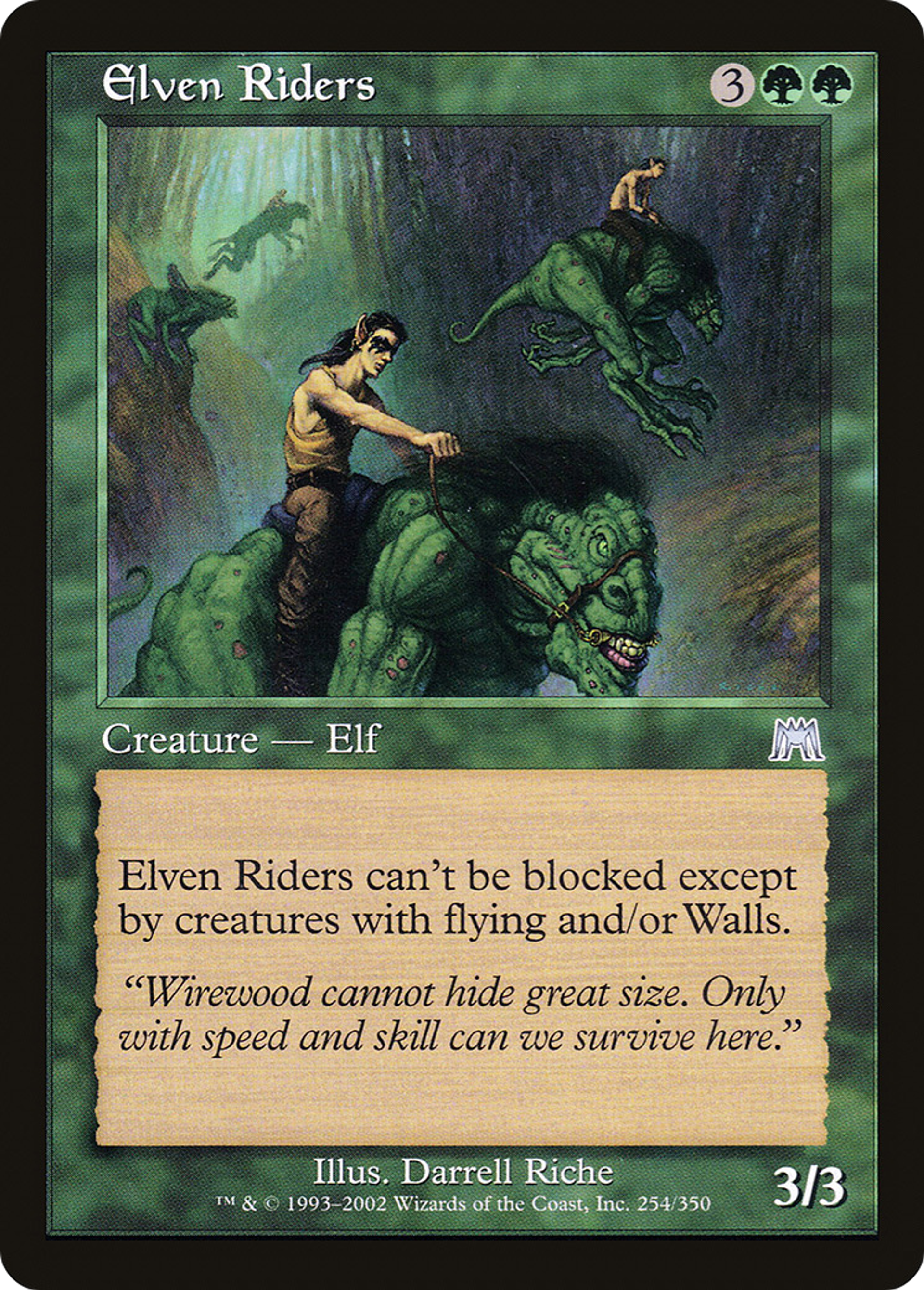 Cavaliers elfes — Onslaught — Magic: The Gathering