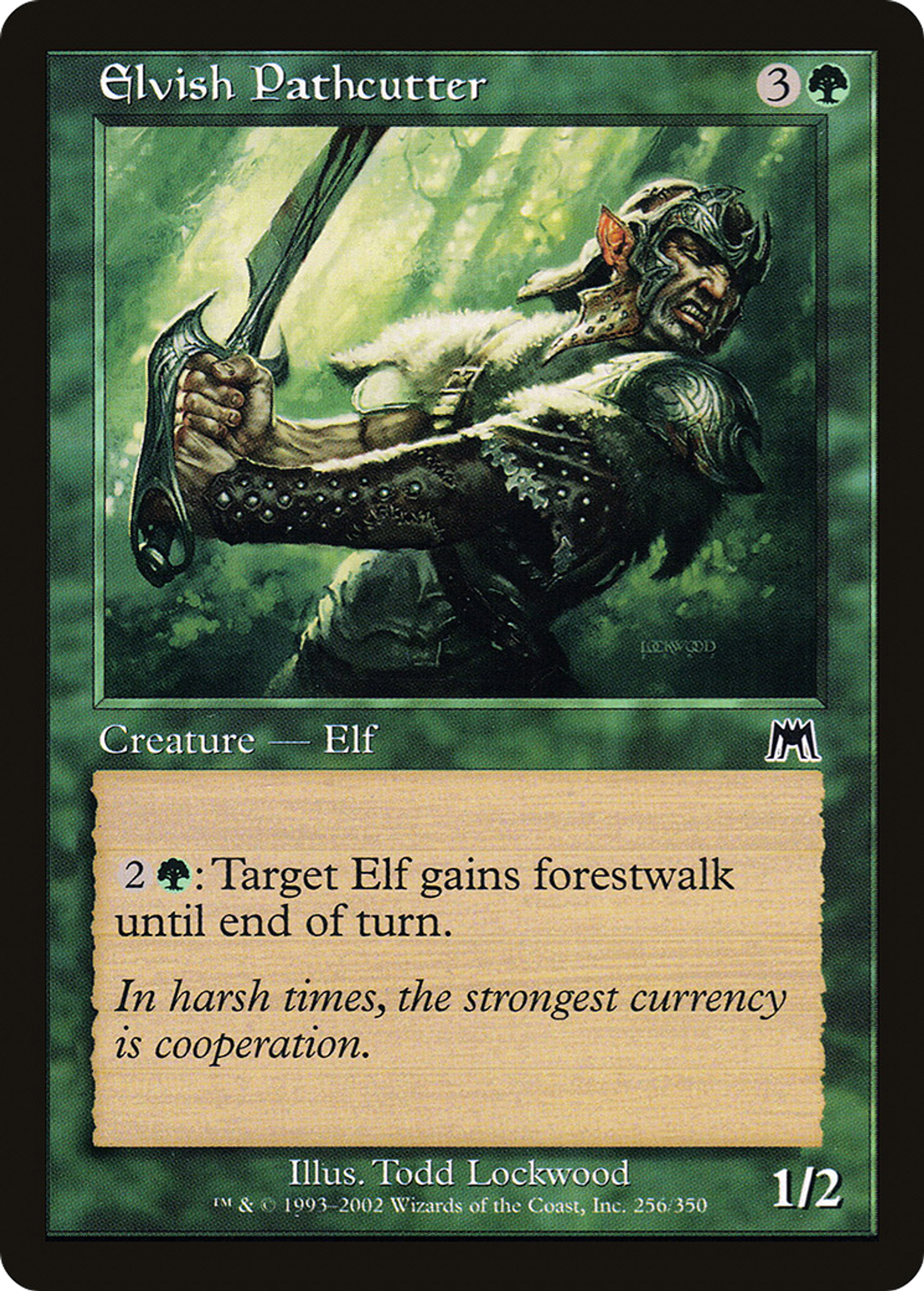 Passe-sentier elfe — Onslaught — Magic: The Gathering