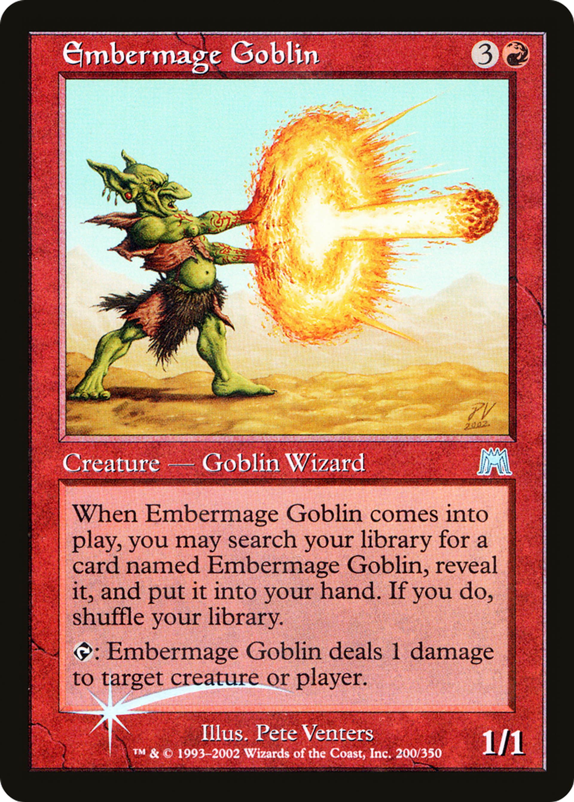 Gobelin ambremage — Onslaught — Magic: The Gathering