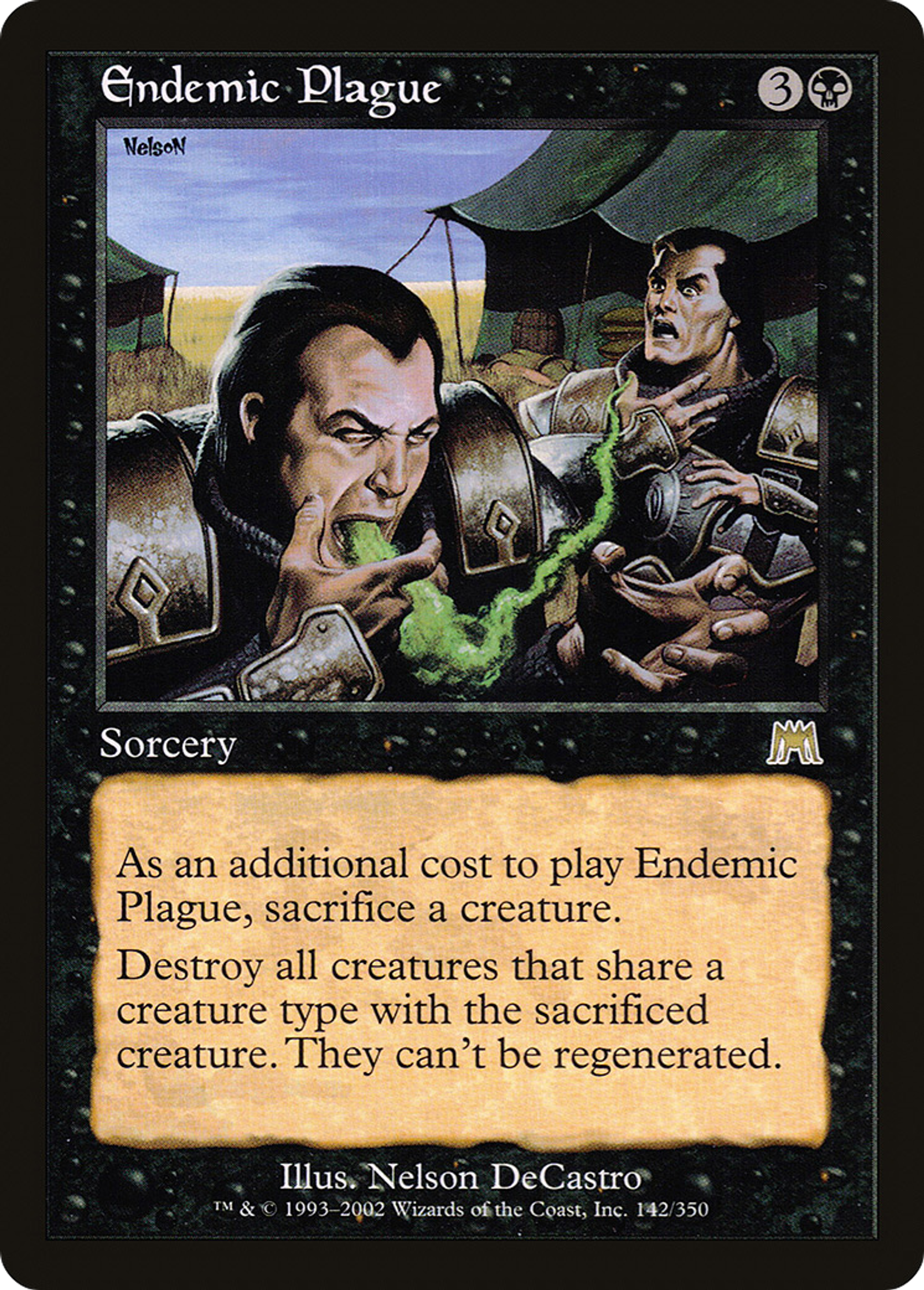 Peste endémique — Onslaught — Magic: The Gathering