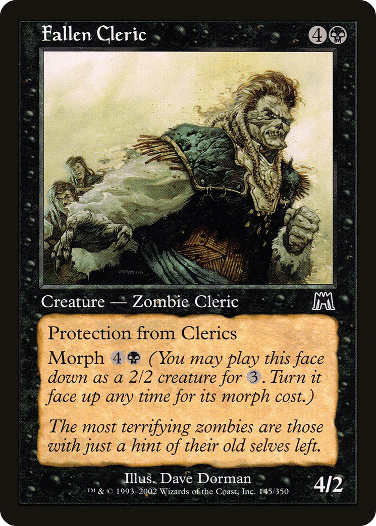 Fallen Cleric — Onslaught — Magic: The Gathering
